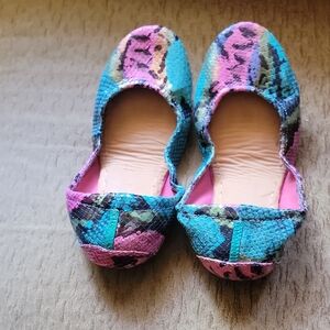 Tieks Electric Snake Size 7 EUC